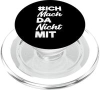 Je ne m'occupe Pas des politiques et de ma Propre Opinion PopSockets PopGrip pour MagSafe