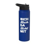 Je ne m'occupe pas des politiques et de ma propre opinion Stainless Steel Insulated Water Bottle