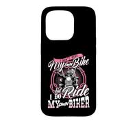 Je ne Monte Pas Mon Propre vélo mais Je Monte Mon Propre Motard Coque pour iPhone 15 Pro