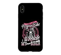 Je ne Monte Pas Mon Propre vélo mais Je Monte Mon Propre Motard Coque pour iPhone XS Max