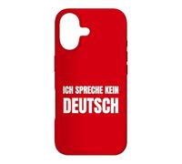 Je ne Parle Pas Allemand ! Funny Germany Coque pour iPhone 17