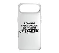 Je ne Parle Pas Anglais mais Je suis excitée par des Mots drôles Coque pour iPhone Air