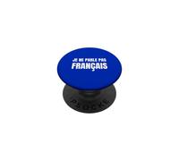 Je ne Parle Pas français! Vacances drôles France PopSockets PopGrip Adhésif