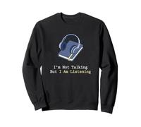 Je ne Parle Pas mais j'écoute Introverted WallFlower Sweatshirt