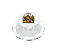 Je ne Parle Pas Seul mais aux Abeilles PopSockets PopGrip pour MagSafe