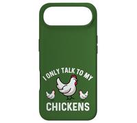 Je ne Parle qu'à Mon élevage de Poulets, Fermier, Ferme, Jardin, Mignon Coque pour iPhone Air