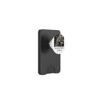 Je ne Pense Pas Donc Que Je ne suis Pas Funny Racoon Philosophy PopSockets PopWallet pour MagSafe