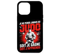 Je Ne Perds Jamais Au Judo Soit Je Gagne Soit Japprends Coque pour iPhone 12 Pro Max