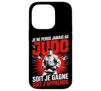 Je Ne Perds Jamais Au Judo Soit Je Gagne Soit Japprends Coque pour iPhone 14 Pro