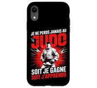 Je Ne Perds Jamais Au Judo Soit Je Gagne Soit Japprends Coque pour iPhone XR