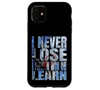 Je ne perds jamais, Soit Je gagne, Soit j'apprends Le Basket-Ball Coque pour iPhone 11