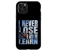 Je ne perds jamais, Soit Je gagne, Soit j'apprends Le Basket-Ball Coque pour iPhone 11 Pro