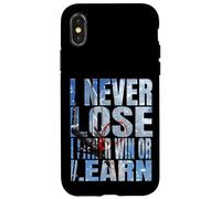 Je ne perds jamais, Soit Je gagne, Soit j'apprends Le Basket-Ball Coque pour iPhone X/XS