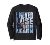 Je ne perds jamais, Soit Je gagne, Soit j'apprends Le Basket-Ball Manche Longue