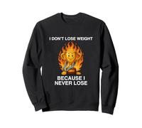 Je ne perds Pas de Poids Funny Unhinged Gen Z Meme Raunchy Satire Sweatshirt