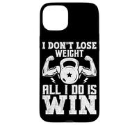 Je ne perds Pas de Poids, Je ne Fais Que Gagner Coque pour iPhone 15 Plus