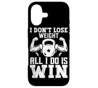 Je ne perds Pas de Poids, Je ne Fais Que Gagner Coque pour iPhone 17
