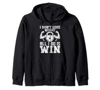 Je ne perds Pas de Poids, Je ne Fais Que Gagner Sweat à Capuche