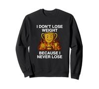 Je ne perds Pas l'attente Funny Gen Z Brainrot Raunchy Meme Cringe Sweatshirt