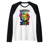 Je ne Peux même Pas Penser Que Les hétéros LGBTQI sont Amusants pour Hommes, Femmes, garçons et Filles Manche Raglan