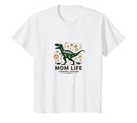 Je ne Peux Pas arrêter ce Mamasaurus T-Ree T-Shirt, Enfant, Blanc, 12 Ans