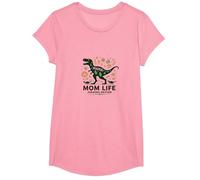 Je ne Peux Pas arrêter ce Mamasaurus T-Ree T-Shirt, Fille, Rose, M