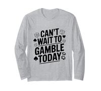 Je ne Peux Pas Attendre pour Jouer Aujourd'hui Manche Longue