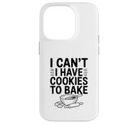 Je ne Peux Pas Avoir de Biscuits à préparer ! Amusez-Vous à Faire des pâtisseries Coque pour iPhone 14 Pro