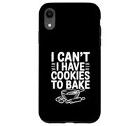 Je ne Peux Pas Avoir de Biscuits à préparer ! Amusez-Vous à Faire des pâtisseries Coque pour iPhone XR