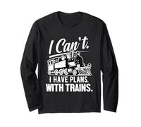 Je ne Peux Pas Avoir de Plans avec Les Trains Manche Longue