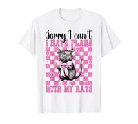 Je ne peux pas avoir de projets avec mes rats, drôle de fille, maman, souris T-Shirt