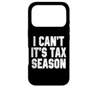 Je ne Peux Pas C'est la Saison des impôts Comptabilité Fun Coque pour iPhone 17 Pro