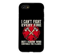 Je ne Peux Pas Combattre Tous Les incendies, mais Je Sais Qui contrôle Les Flammes Coque pour iPhone SE (2020) / 7/8