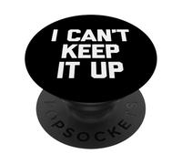 Je ne Peux Pas Continuer comme ça - Funny Saying Sarcastic Novelty Guys Men PopSockets PopGrip Adhésif