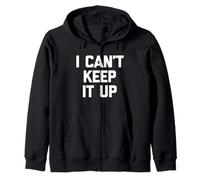 Je ne Peux Pas Continuer comme ça - Funny Saying Sarcastic Novelty Guys Men Sweat à Capuche