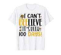 Je ne Peux Pas Croire Que Cela Fait 100 Jours Que Funny Bee Teacher School T-Shirt