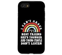 Je ne Peux Pas discuter avec ma Meilleure Amie, Elle est de Plus en Plus Jeune Coque pour iPhone SE (2020) / 7/8