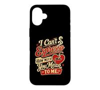 Je ne Peux Pas Expresso, Combien tu Veux dire Un Jeu de Mots au café Coque pour iPhone 16 Plus