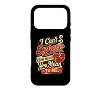 Je ne Peux Pas Expresso, Combien tu Veux dire Un Jeu de Mots au café Coque pour iPhone 17 Pro