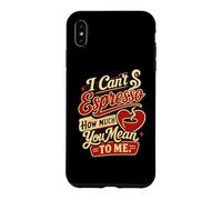 Je ne Peux Pas Expresso, Combien tu Veux dire Un Jeu de Mots au café Coque pour iPhone XS Max