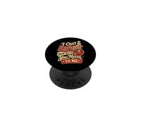 Je ne Peux Pas Expresso, Combien tu Veux dire Un Jeu de Mots au café PopSockets PopGrip Adhésif