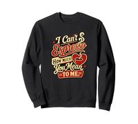Je ne Peux Pas Expresso, Combien tu Veux dire Un Jeu de Mots au café Sweatshirt