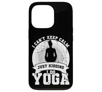Je ne Peux Pas Garder Mon Calme Je plaisante Je Fais du Yoga Coque pour iPhone 13 Pro