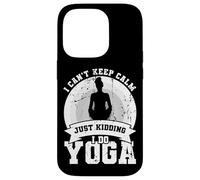 Je ne Peux Pas Garder Mon Calme Je plaisante Je Fais du Yoga Coque pour iPhone 14 Pro