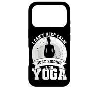 Je ne Peux Pas Garder Mon Calme Je plaisante Je Fais du Yoga Coque pour iPhone 17 Pro