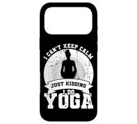 Je ne Peux Pas Garder Mon Calme Je plaisante Je Fais du Yoga Coque pour iPhone 17 Pro Max