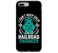 Je ne Peux Pas Garder Mon Calme, Je suis ingénieur des chemins de Fer Coque pour iPhone 7 Plus/8 Plus