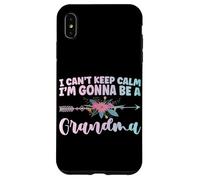 Je ne Peux Pas Garder Mon Calme, Je Vais être Une Grand-mère, Une Nouvelle Grand-mère, Un Parent Coque pour iPhone XS Max