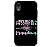 Je ne Peux Pas Garder Mon Calme, Je Vais être Une Grand-mère, Une Nouvelle Grand-mère, Un Parent Coque pour iPhone XR