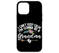 Je ne Peux Pas Garder Mon Calme, Je Vais être Une Grand-mère, Une Nouvelle Grand-mère, Un Parent Coque pour iPhone 12 Mini